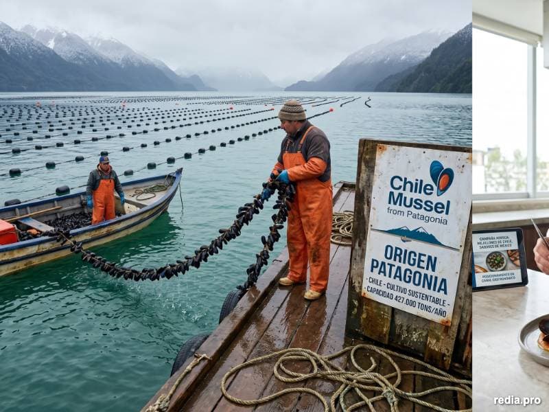 ProChile lleva el chorito chileno a México con una campaña que apuesta por la gastronomía donde el consumo de mariscos cultivados es casi inexistente