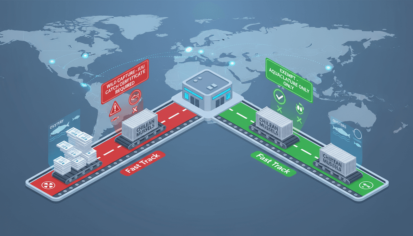 Nueva Normativa Trazabilidad UK/EU 2026: El Desafío 'Fish Trace Ship' para la Mitilicultura Chilena
