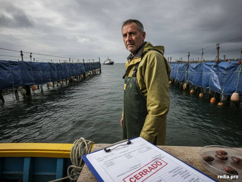 Galicia blinda la calidad del mejillón con nuevos cierres preventivos en Arousa