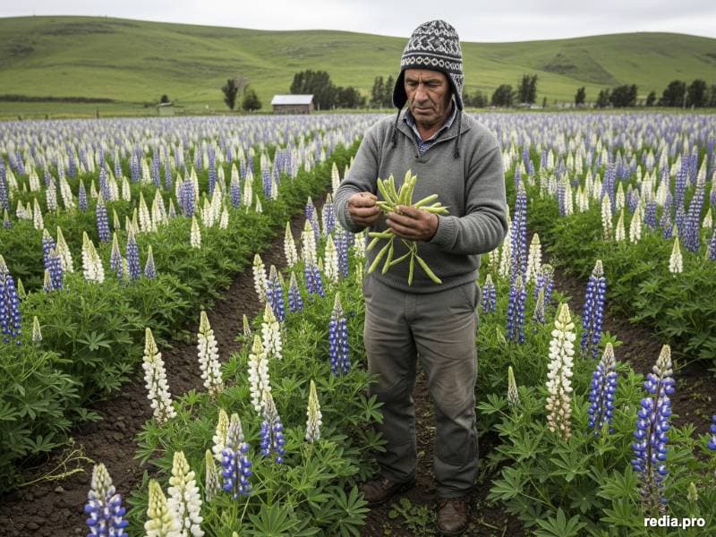 Lupino dulce: Transición hacia una dieta acuícola local y circular
