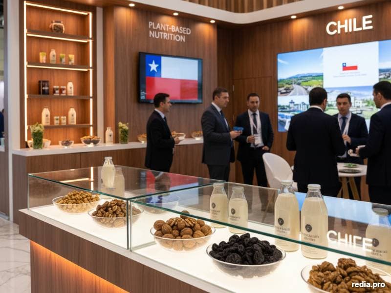 Chile potencia exportaciones alimentarias de alto valor en Gulfood 2026 Dubái
