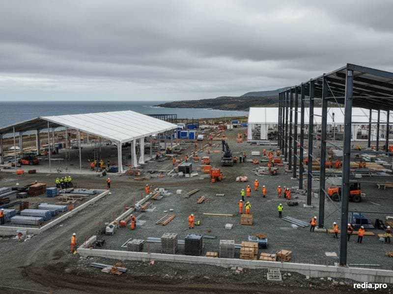 Aquasur 2026 inicia fase de montaje e infraestructura estratégica